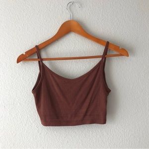 Joah Brown Low Back Crop Cami